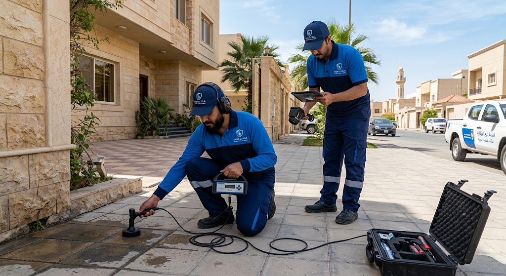 فحص تسرب المياه الدمام